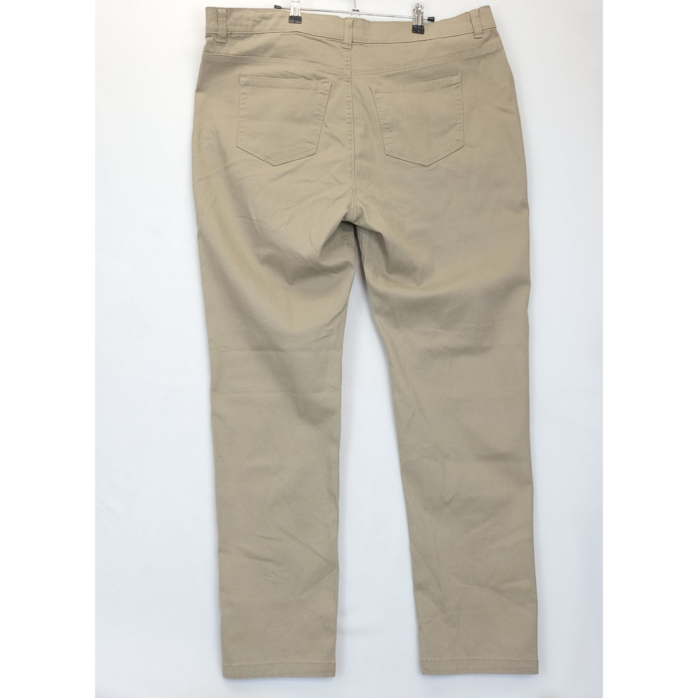 Silver Jeans Co Ashton 1349 Chino Pants Men 36 Beige Causal Khakis Everyday - Picture 2 of 13